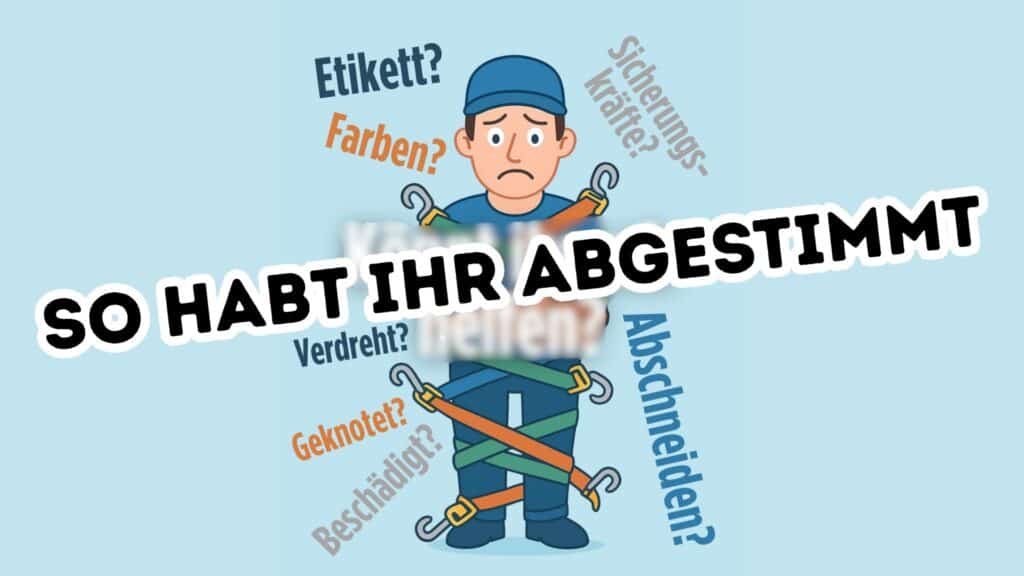 Umfrage zu Zurrgurten und Spanngurten